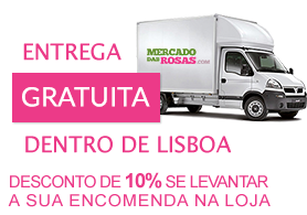 Entregas grátis dentro de Lisboa
