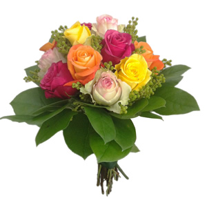 Bouquet de Rosas Multicolor Premium