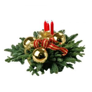 Centro de Mesa Redondo Natal