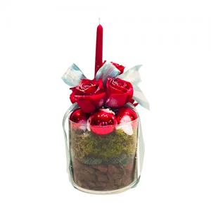 Jarra pequeno cilindro Natal