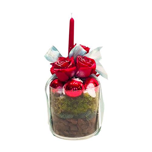 Jarra pequeno cilindro Natal